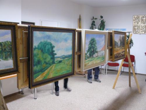 Výstava obrazů Vladimíra Znamenáka
