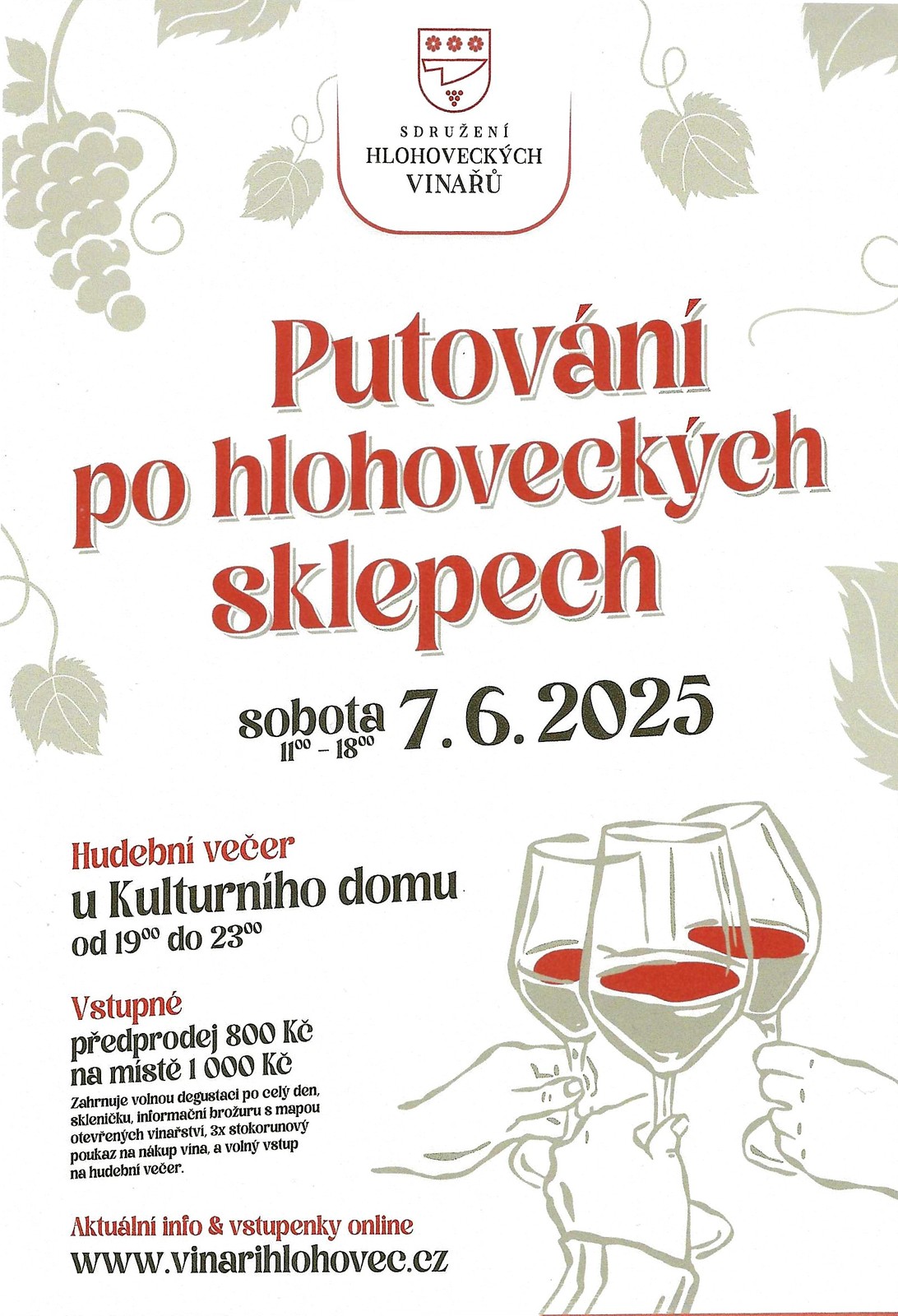 Putování po hlohoveckých sklepech